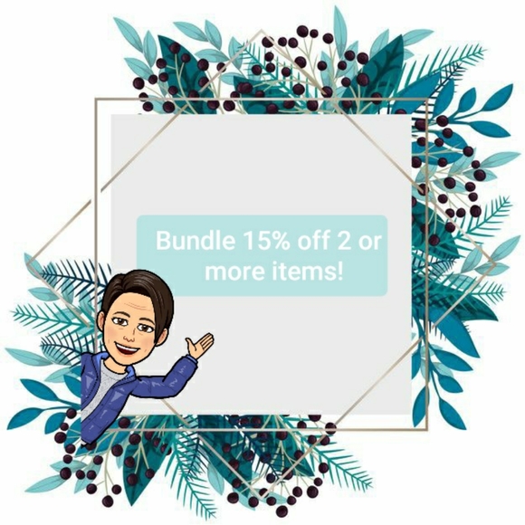 Bundle 15% off 2 or more items! Enjoy! - Picture 1 of 1
